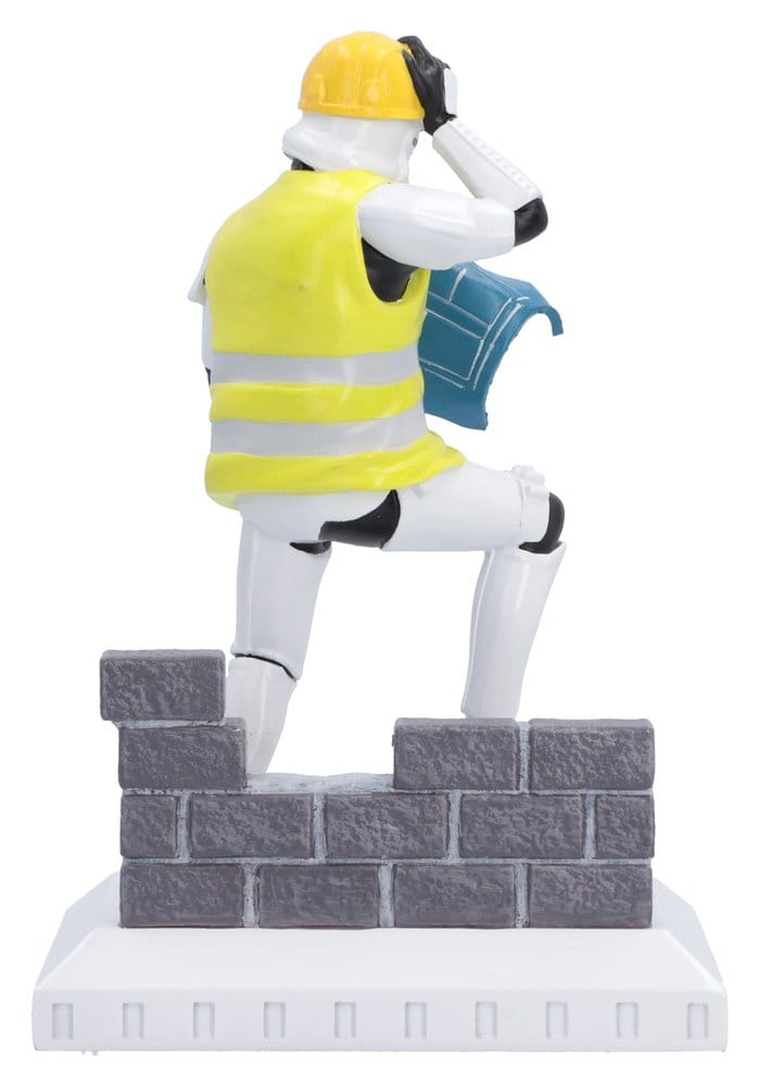 Original Stormtrooper Figure Hit a Brick Wall 18 cm 0801269164355