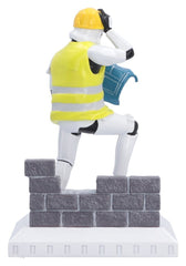 Original Stormtrooper Figure Hit a Brick Wall 18 cm 0801269164355