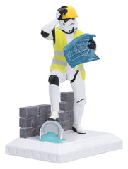 Original Stormtrooper Figure Hit a Brick Wall 18 cm 0801269164355