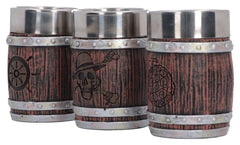 One Piece Shot Glass Set Barrel 8 cm 0801269164577