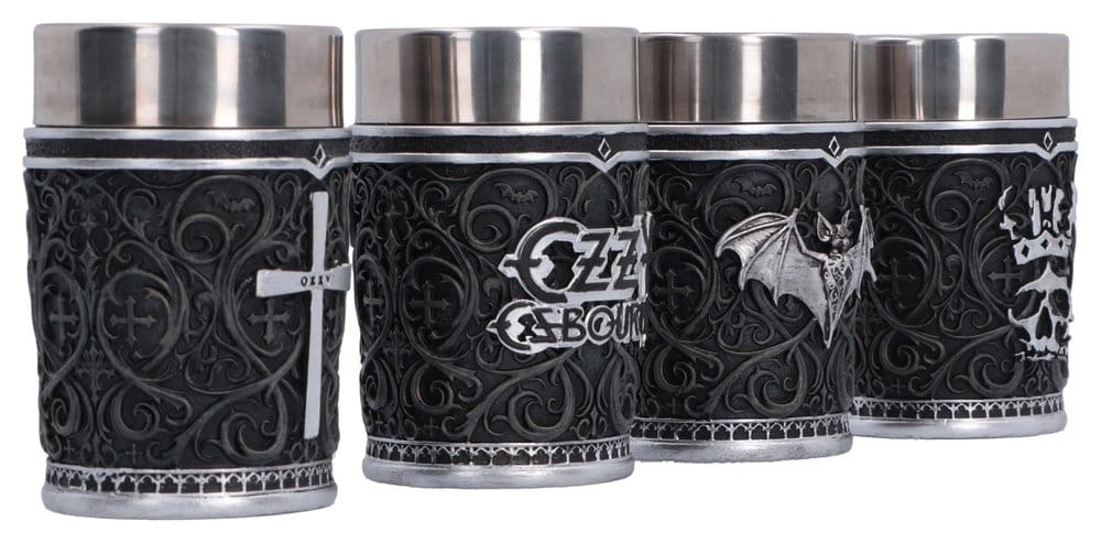 Ozzy Osbourne Shot Glass Set Prince of Darkness 9 cm 0801269164683