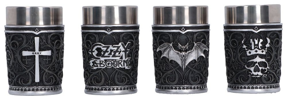 Ozzy Osbourne Shot Glass Set Prince of Darkness 9 cm 0801269164683