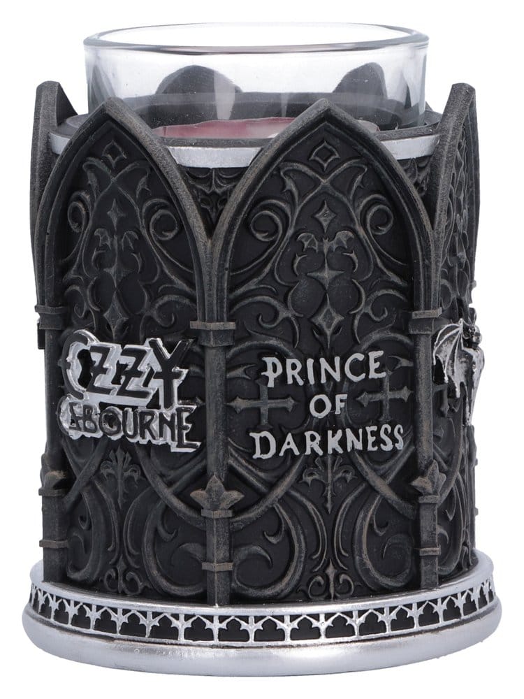 Ozzy Osbourne Tea Light Holder Prince of Darkness 9 cm 0801269164706