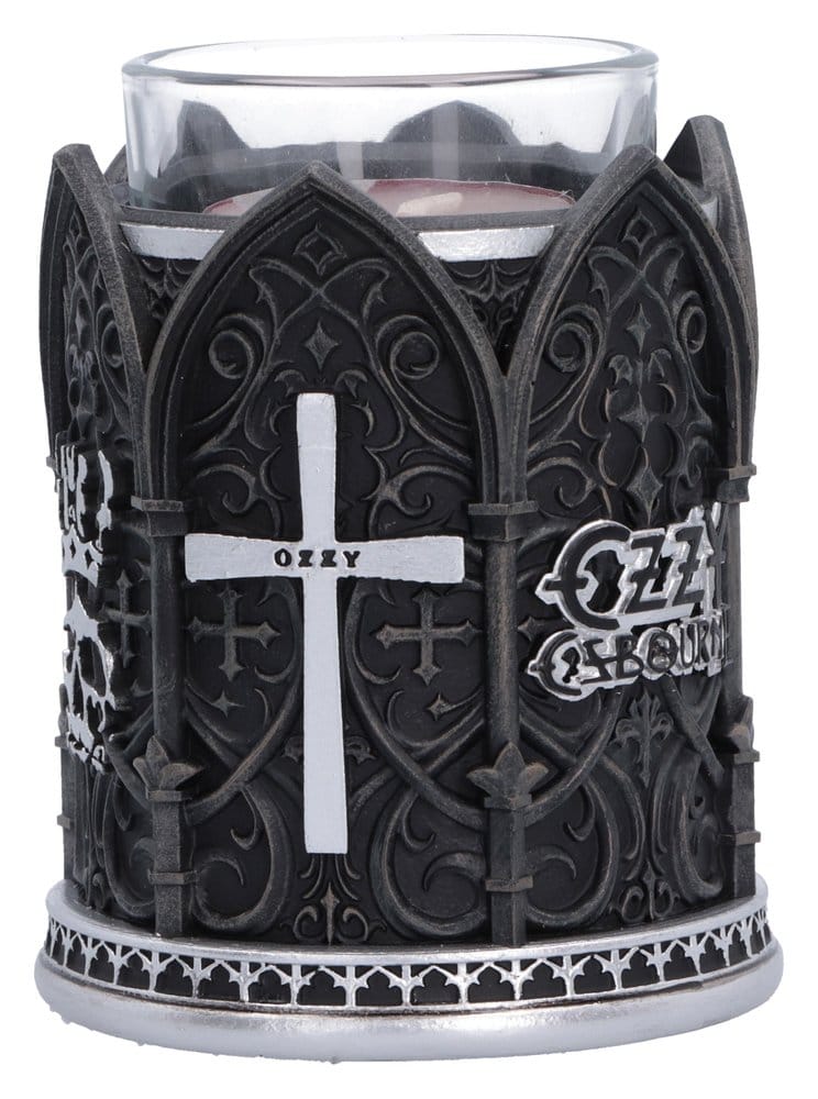Ozzy Osbourne Tea Light Holder Prince of Darkness 9 cm 0801269164706