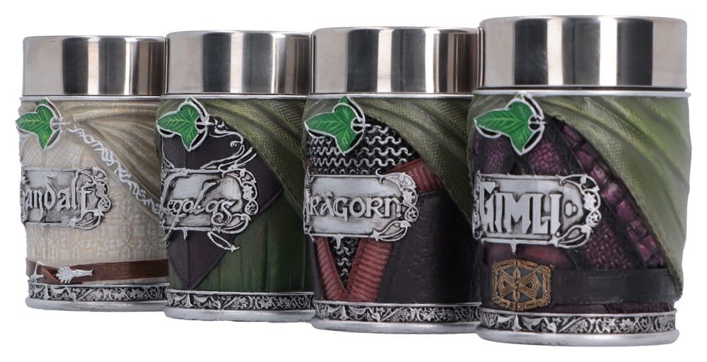 Lord of the Rings Mini Cup Set The Fellowship 4 cm 0801269164997