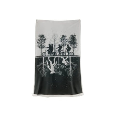 Stranger Things Throw Blanket Black & White 100 x 150 cm  0801269149628