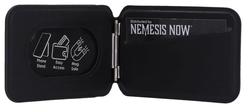 One Piece Card Holder Luffy Jolly Roger Black 10 cm 0801269164720