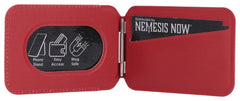 One Piece Card Holder Luffy Jolly Roger (Red) 10 cm 0801269164744