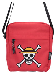 One Piece Crossbody Bag Luffy Jolly Roger (Red) 23 cm 0801269164751