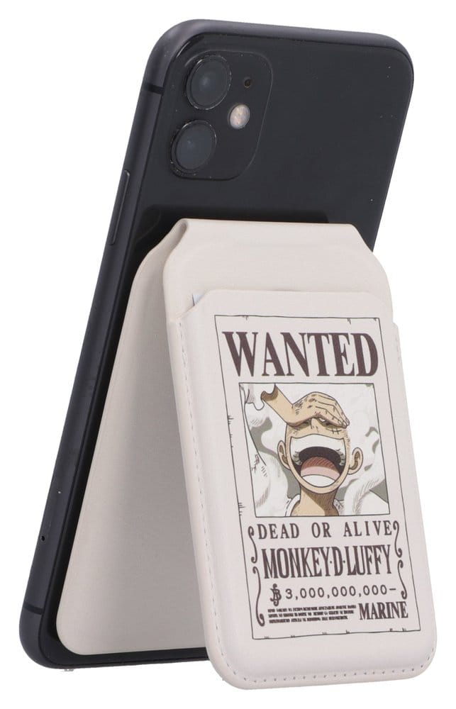 One Piece Card Holder Luffy Wanted Poster 10 cm 0801269164768