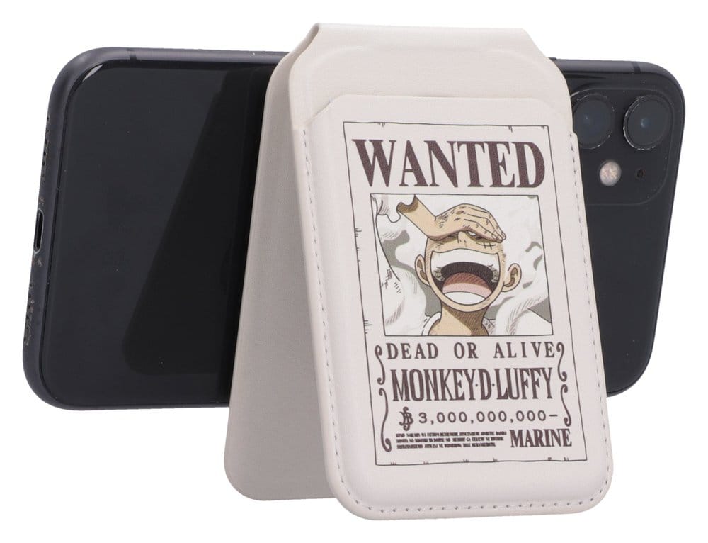 One Piece Card Holder Luffy Wanted Poster 10 cm 0801269164768