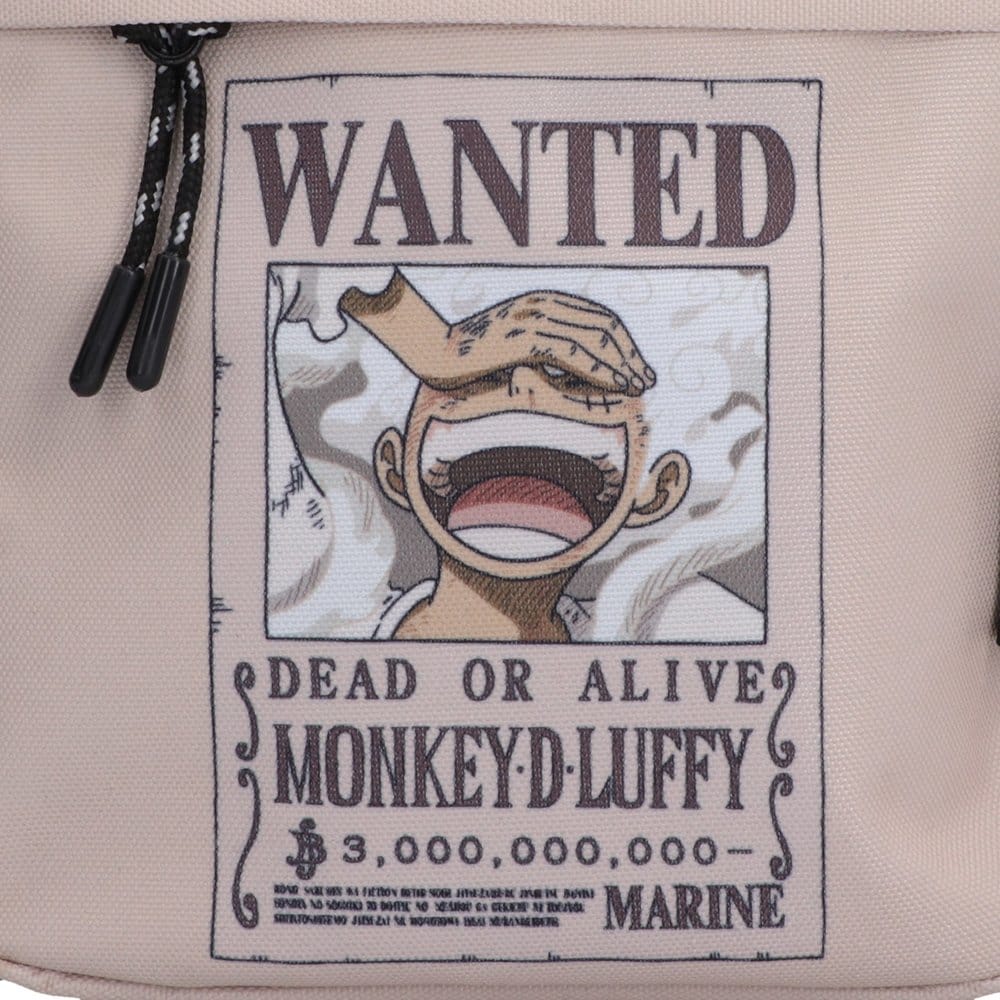 One Piece Crossbody Bag Luffy Wanted Poster 23 cm 0801269164775