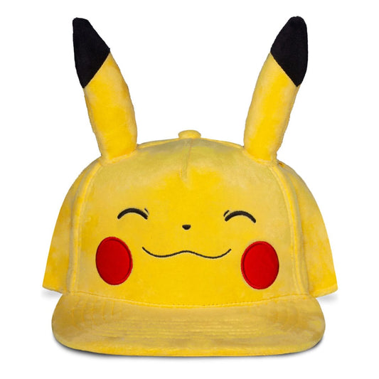 Pokemon Snapback Cap Smiling Pikachu 8718526207217