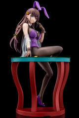 The Demon Sword Master of Excalibur Academy Statue 1/6 Elfine Phillet wearing flower's purple bunny costume with Nip Slip Gimmick System 17 cm 4570000500184