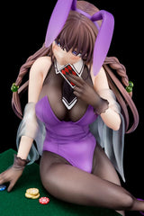 The Demon Sword Master of Excalibur Academy Statue 1/6 Elfine Phillet wearing flower's purple bunny costume with Nip Slip Gimmick System 17 cm 4570000500184