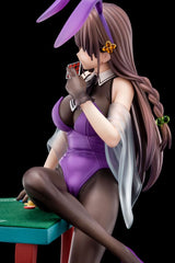 The Demon Sword Master of Excalibur Academy Statue 1/6 Elfine Phillet wearing flower's purple bunny costume with Nip Slip Gimmick System 17 cm 4570000500184