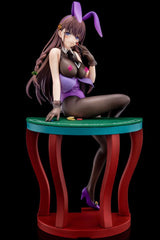 The Demon Sword Master of Excalibur Academy Statue 1/6 Elfine Phillet wearing flower's purple bunny costume with Nip Slip Gimmick System 17 cm 4570000500184