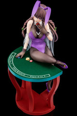 The Demon Sword Master of Excalibur Academy Statue 1/6 Elfine Phillet wearing flower's purple bunny costume with Nip Slip Gimmick System 17 cm 4570000500184