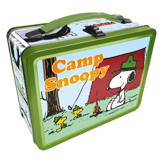 Peanuts Tin Tote Beagle Scout 0840391174351