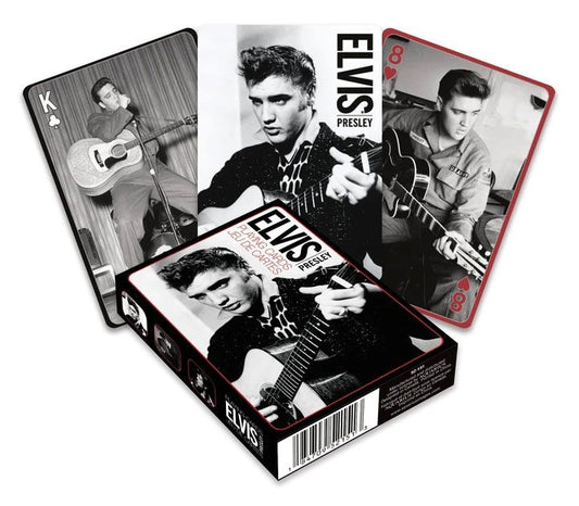 Elvis Presley Playing Cards Black & White 0184709521513