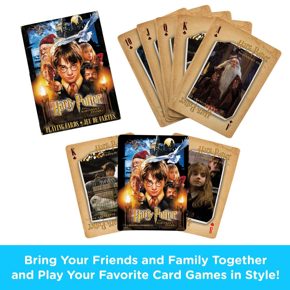Harry Potter Playing Cards Harry Potter and the Sorcerer's Stone 0840391112384