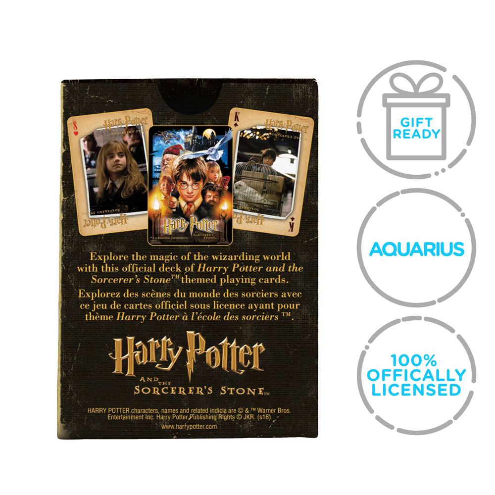 Harry Potter Playing Cards Harry Potter and the Sorcerer's Stone 0840391112384
