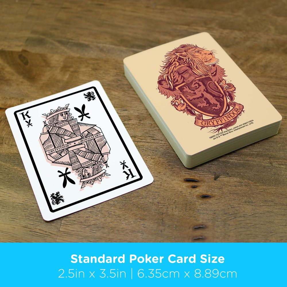 Harry Potter Playing Cards Gryffindor 0840391126299