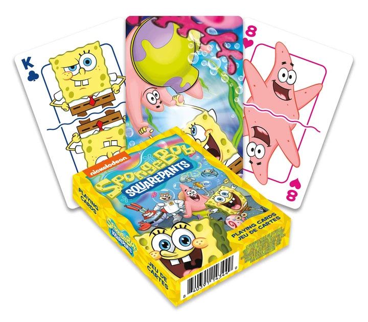 Spongebob Playing Cards Cast - Amuzzi