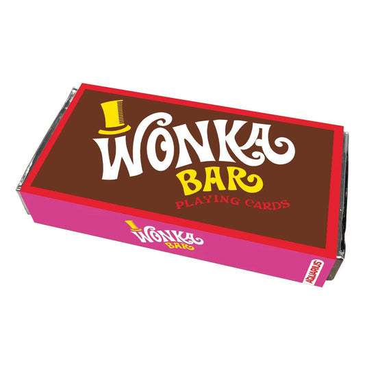 Wonka Playing Cards Willy Wonka Bar Premium 0840391182257