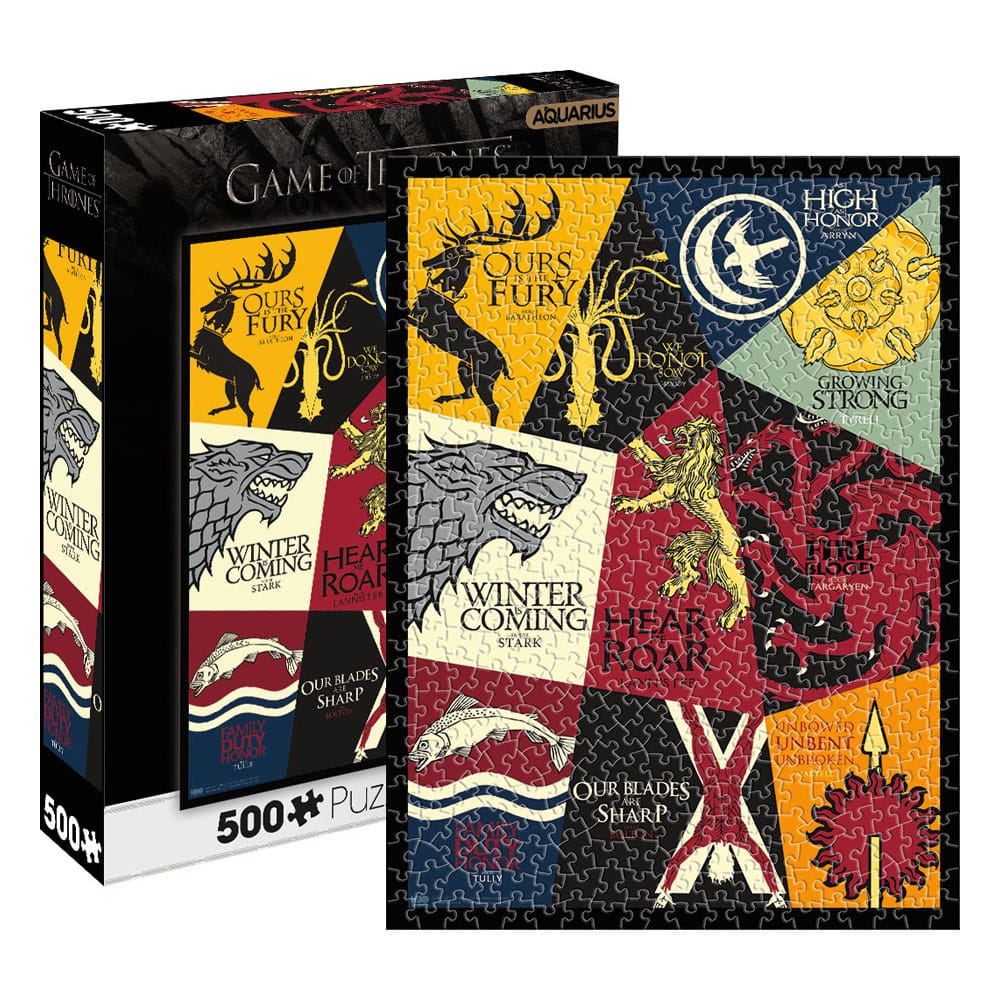 Game of Thrones Jigsaw Puzzle Houses (500 pieces) 0840391157606