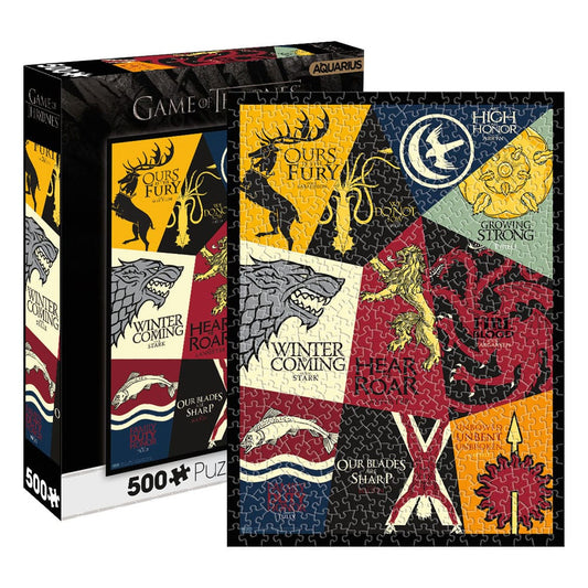 Game of Thrones Jigsaw Puzzle Houses (500 pieces) 0840391157606