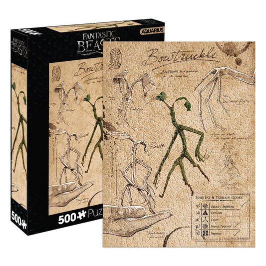 Harry Potter: Fantastic Beasts - Bowtruckle 500 Piece Jigsaw Puzzle 0840391157613