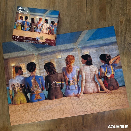 Pink Floyd Jigsaw Puzzle Back Art (1000 Pieces) - Amuzzi