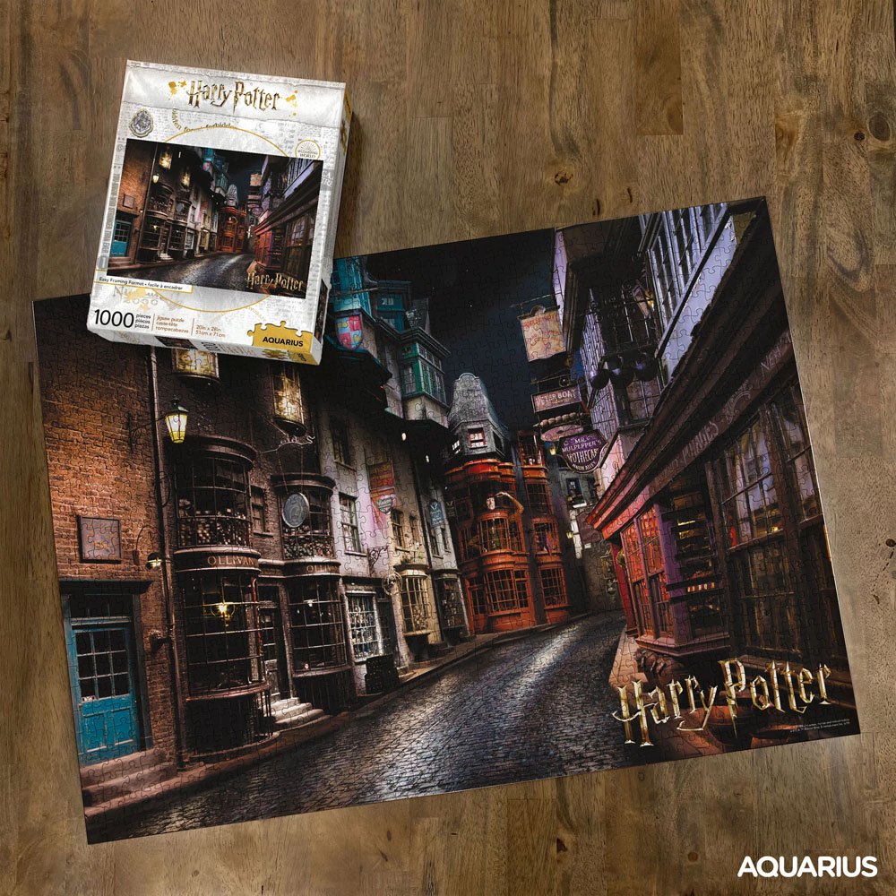 Harry Potter Jigsaw Puzzle Diagon Alley (1000 Pieces) - Amuzzi