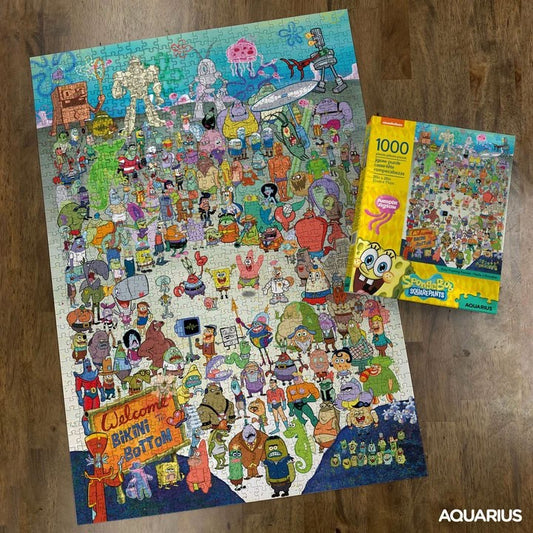 SpongeBob Jigsaw Puzzle Cast (1000 pieces) 0840391138803