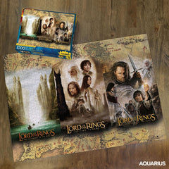 Lord Of The Rings Jigsaw Puzzle Triptych (1000 Pieces) - Amuzzi