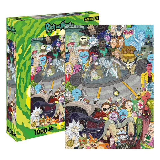 Rick and Morty Jigsaw Puzzle Group (1000 pieces) 0840391152809