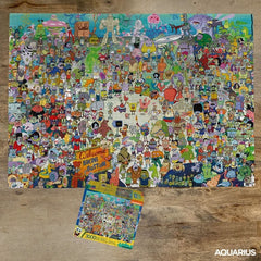 SpongeBob Jigsaw Puzzle Bikini Bottom (3000 pieces) 0840391129054