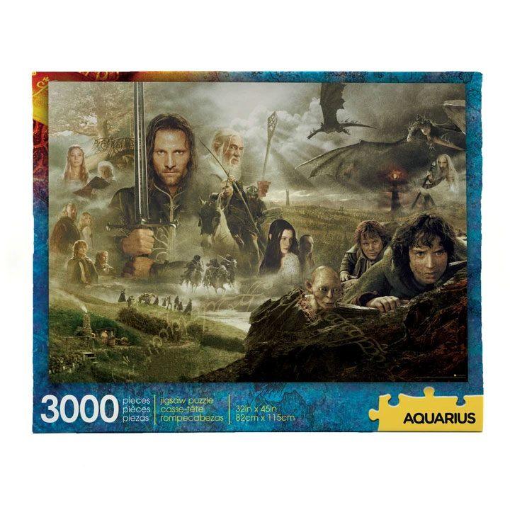 Lord Of The Rings Jigsaw Puzzle Saga (3000 Pieces) - Amuzzi
