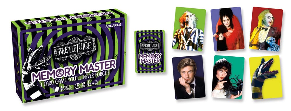 Beetlejuice Card Game Memory Master *English Version* 0840391152465