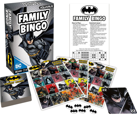 DC Comics Board Game Family Bingo Batman *English Version* 0840391145665