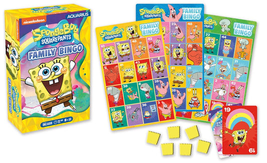 SpongeBob Board Game Family Bingo *English Version* 0840391152472