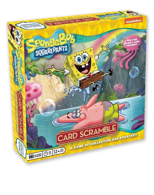 SpongeBob Board Game Card Scramble *English Version* 0840391145825