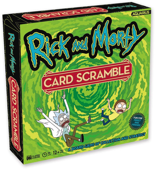 Rick and Morty Board Game Card Scramble *English Version* 0840391157941