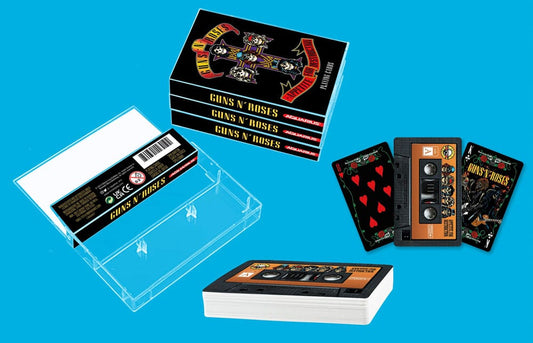 Guns N' Roses Playing Cards Cassette (PDQ) 0840391183292