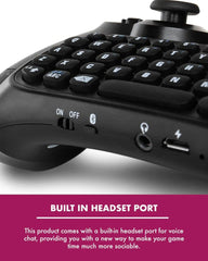 PlayStation 4 Mini Keyboard / Chatpad Bluetooth Wireless 5060576842041