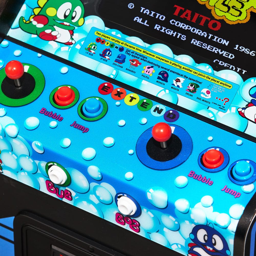 Official Bubble Bobble Quarter Arcade Machine 44 cm  5056280417712