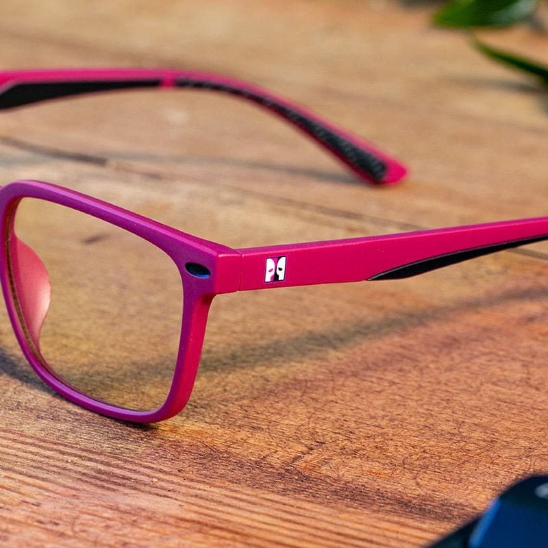 Numskull eSports Glasses Kids Pink Blue Light Blocking 5056280420064
