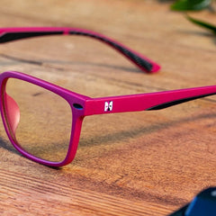 Numskull eSports Glasses Kids Pink Blue Light Blocking 5056280420064