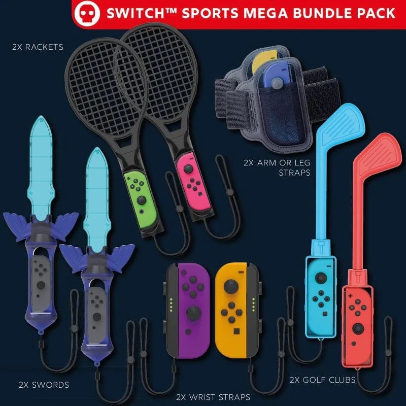 Nintendo Switch Accessory Set Sports Pack 5056280449539